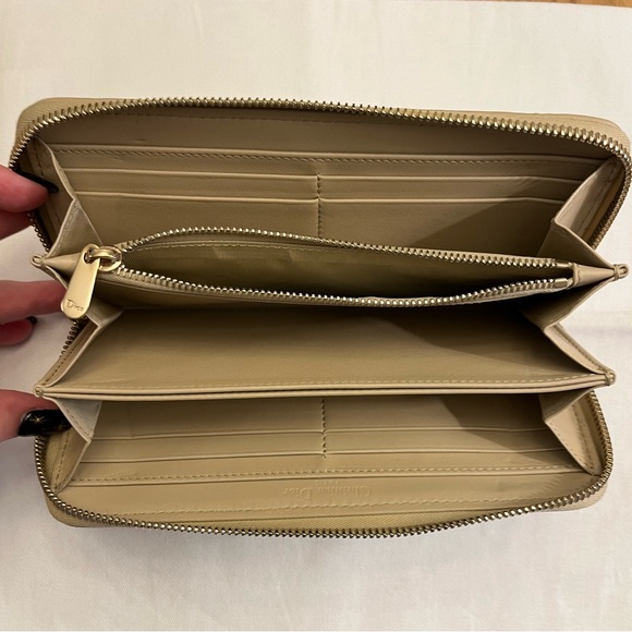 Lady Dior Voyageurs Beige Cannage Wallet - Picture 9 of 13